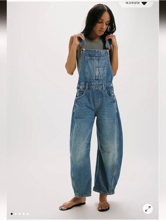 We The Free Pants - We The Free Good Luck Barrel Overalls